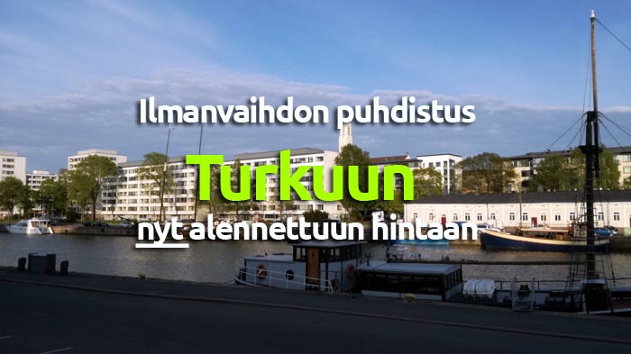 Ilmanvaihtokanavien puhdistus Turku